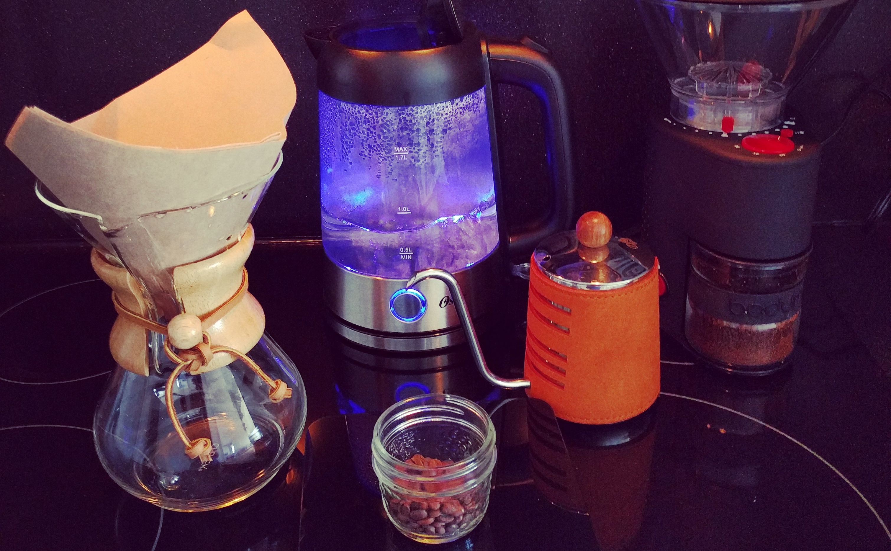 Chemex coffee single cup