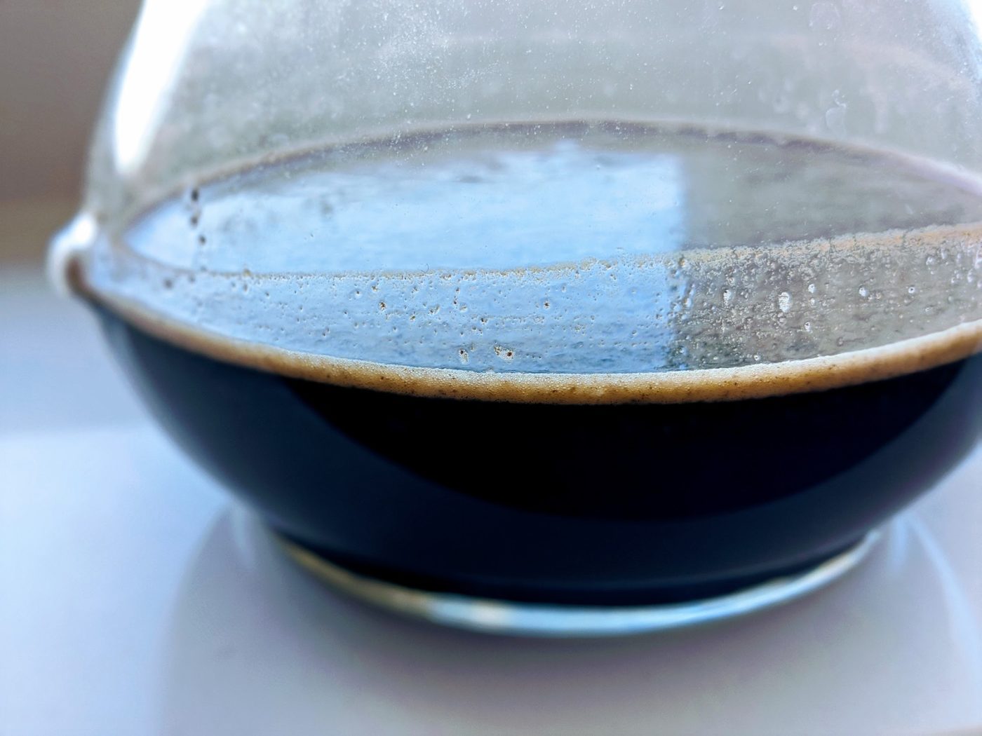 Quarantine Coffee brewing