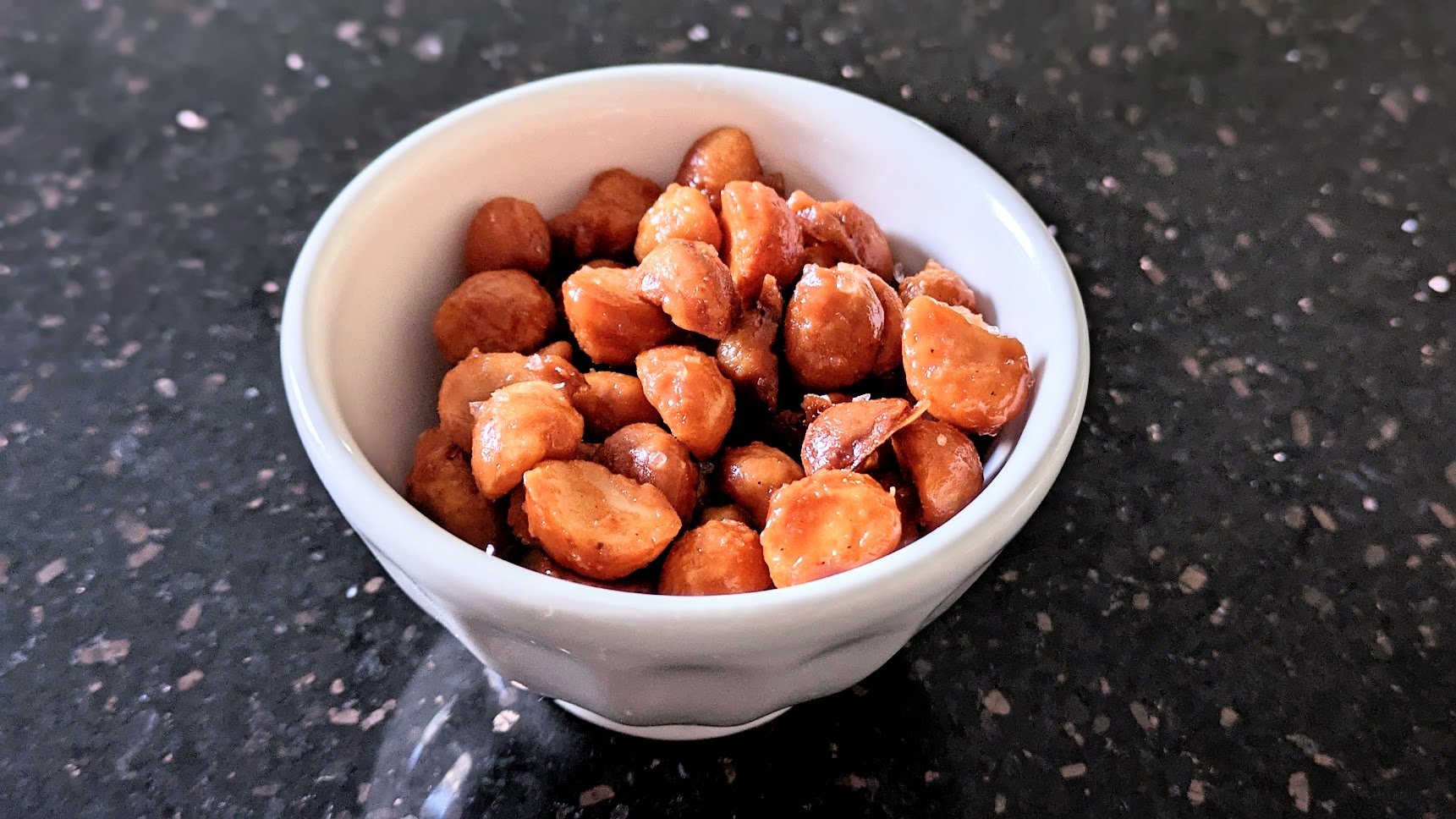 Honey roasted macadamia nuts